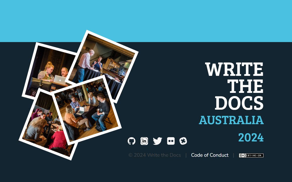Write the Docs - Melbourne